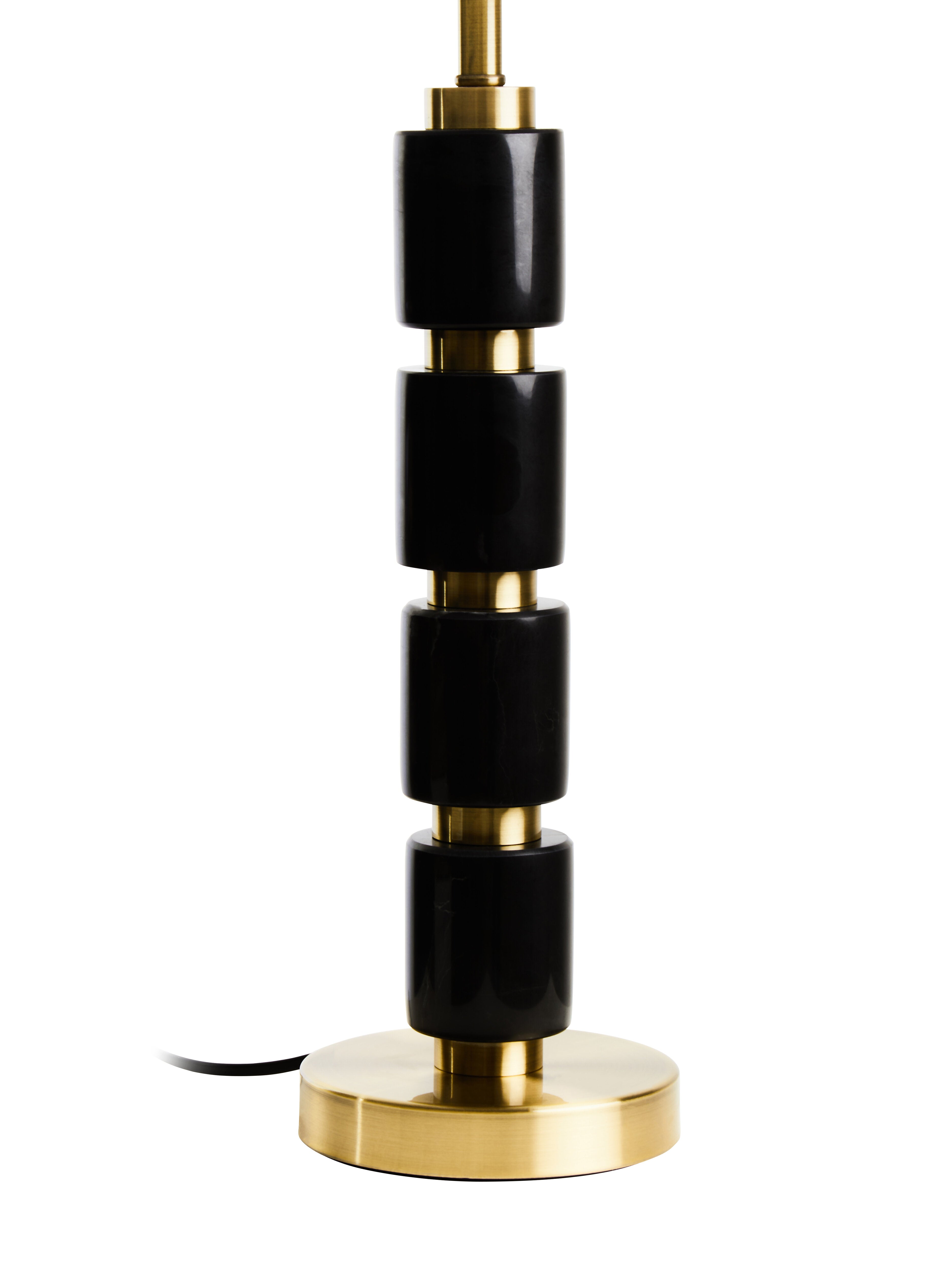 Alila Black Marble & Gold Table Lamp